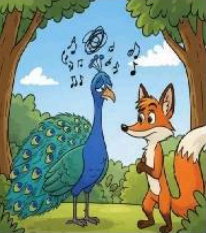 Le Paon et sa plainte - Devoir du 2eme trimestre 1AM